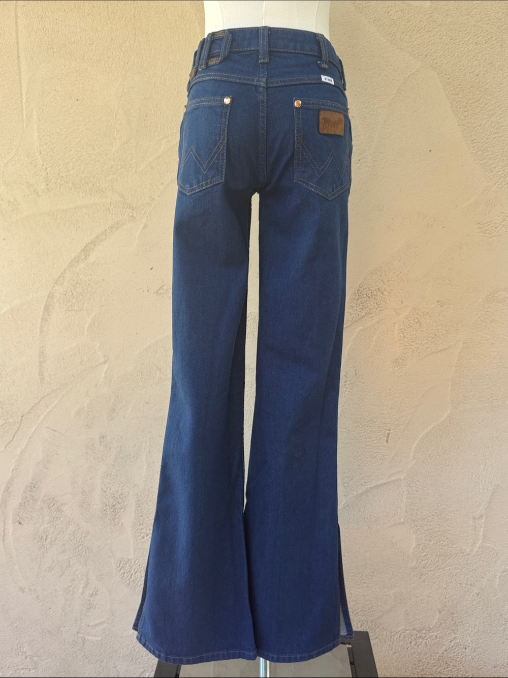 STAUD x Wrangler Denim The Bikini Jean Dark Rinse Size 25 X 34 - Picture 9 of 16